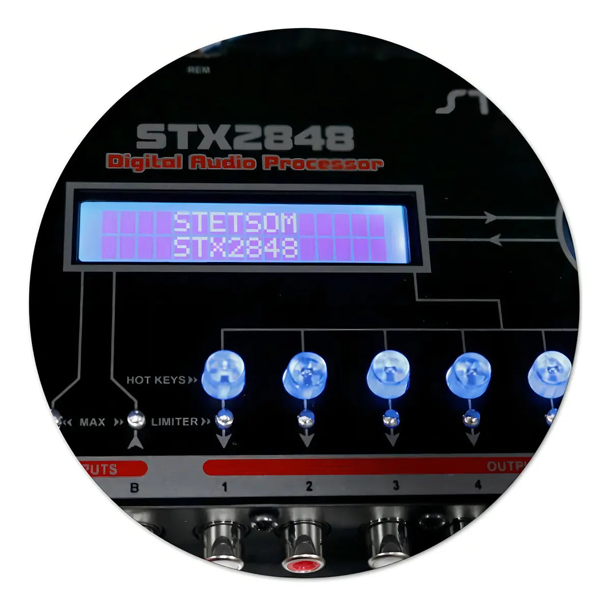 Processador de Áudio Stetsom STX2848 Digital com Equalizador e Crossover Para Carro - Image 6