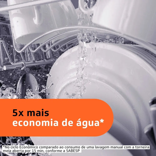 Imagem 4 de 6 de Lava-louças 8 Serviços Blf08bb Brastemp Cor Branco