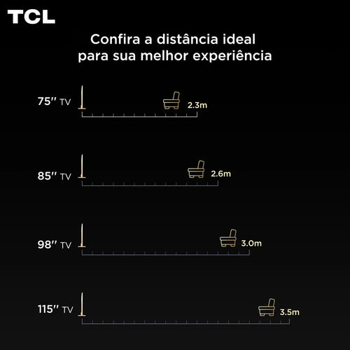 Imagem 9 de 10 de Smart TV TCL 50 Polegadas QLED 4K P7K WiFi Bluetooth Google TV HDR10+ Dolby Atmos Dolby Vision 50P7K