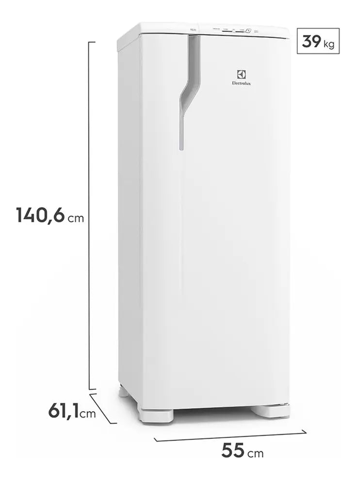 Geladeira Electrolux Cycle Defrost 240L Degelo Prático Uma Porta Branca RE31 - Image 2