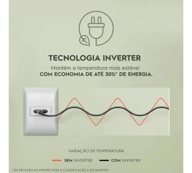 Geladeira Electrolux Frost Free Inverter 410L Efficient com AutoSense Inox Look IF46S - Image 6
