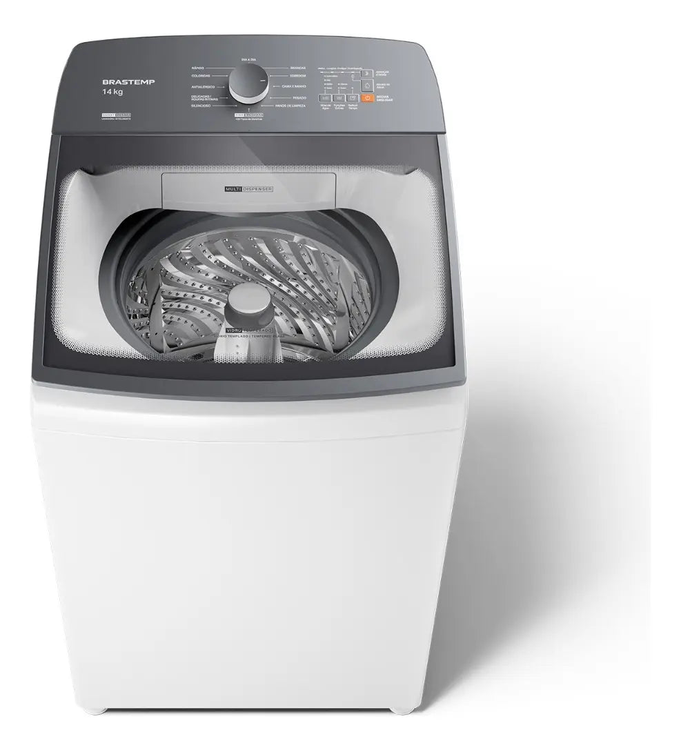 Máquina De Lavar Brastemp 14kg Branca Smart Sensor- Bwj14ab - Image 1