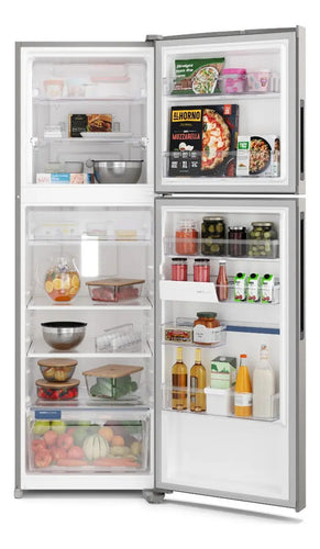 Imagem 3 de 8 de Geladeira Electrolux Frost Free Inverter 410L Efficient com AutoSense Inox Look IF46S