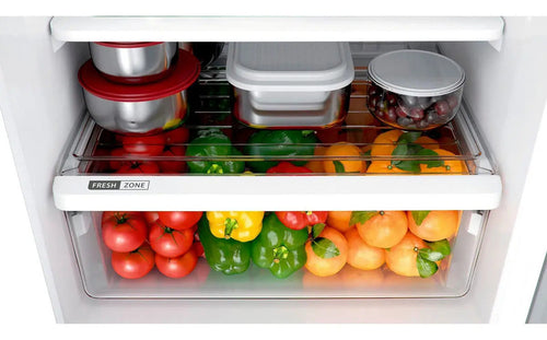 Imagem 6 de 9 de Geladeira Brastemp Frost Free Duplex BRM44HK 375 Litros Com Comparti Cor Inox
