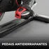 Imagem 5 de 9 de Bicicleta Ergométrica Fitness Para Cardio E Musculação Com Base Cor Preto E Vermelho 6kg Inercia Marca Sevenfit